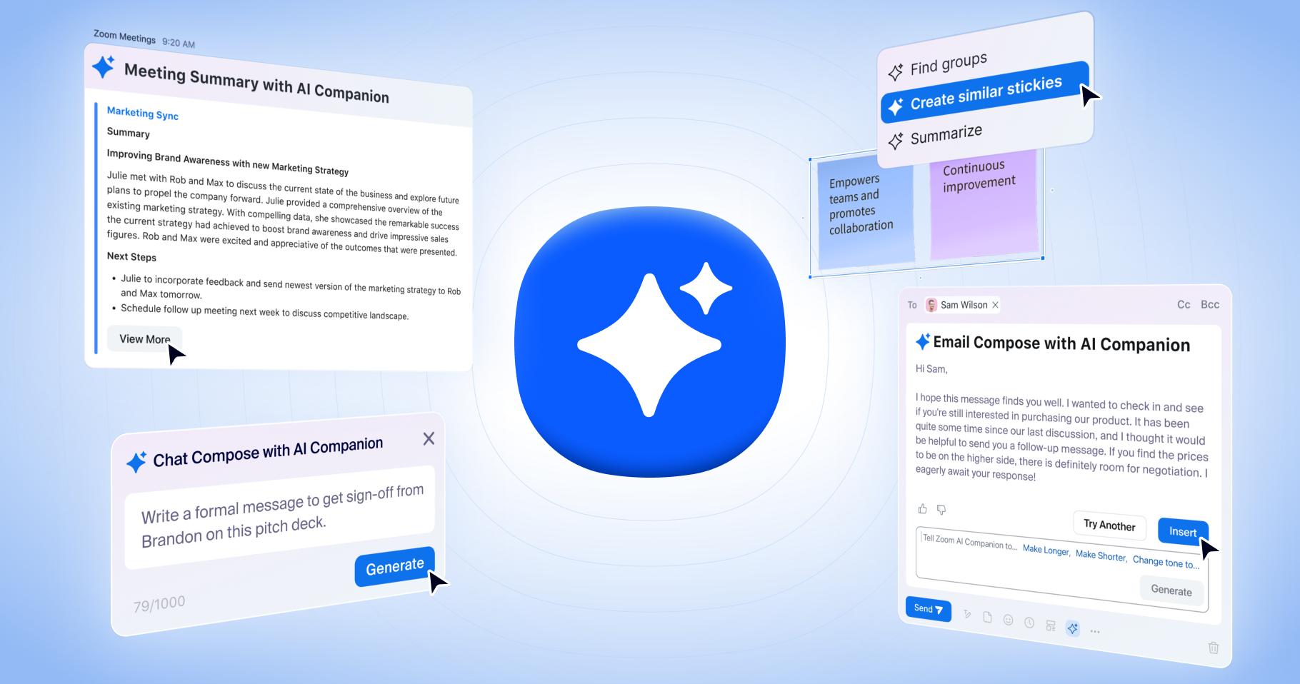 Zoom AI Companion Enhances Productivity with Automated Meeting Summaries